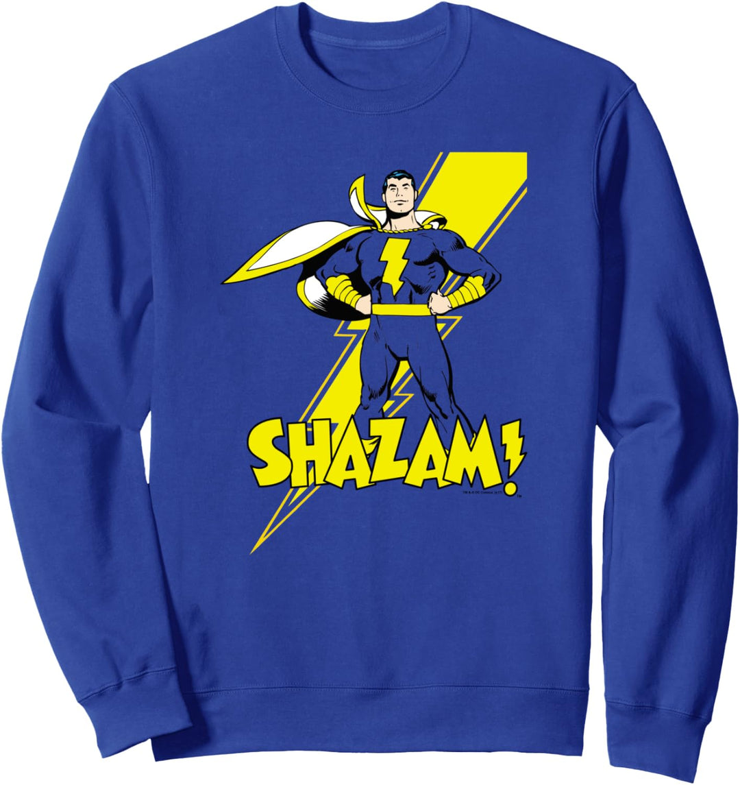 Justice League Shazam! Lightning Bolt Sweatshirt