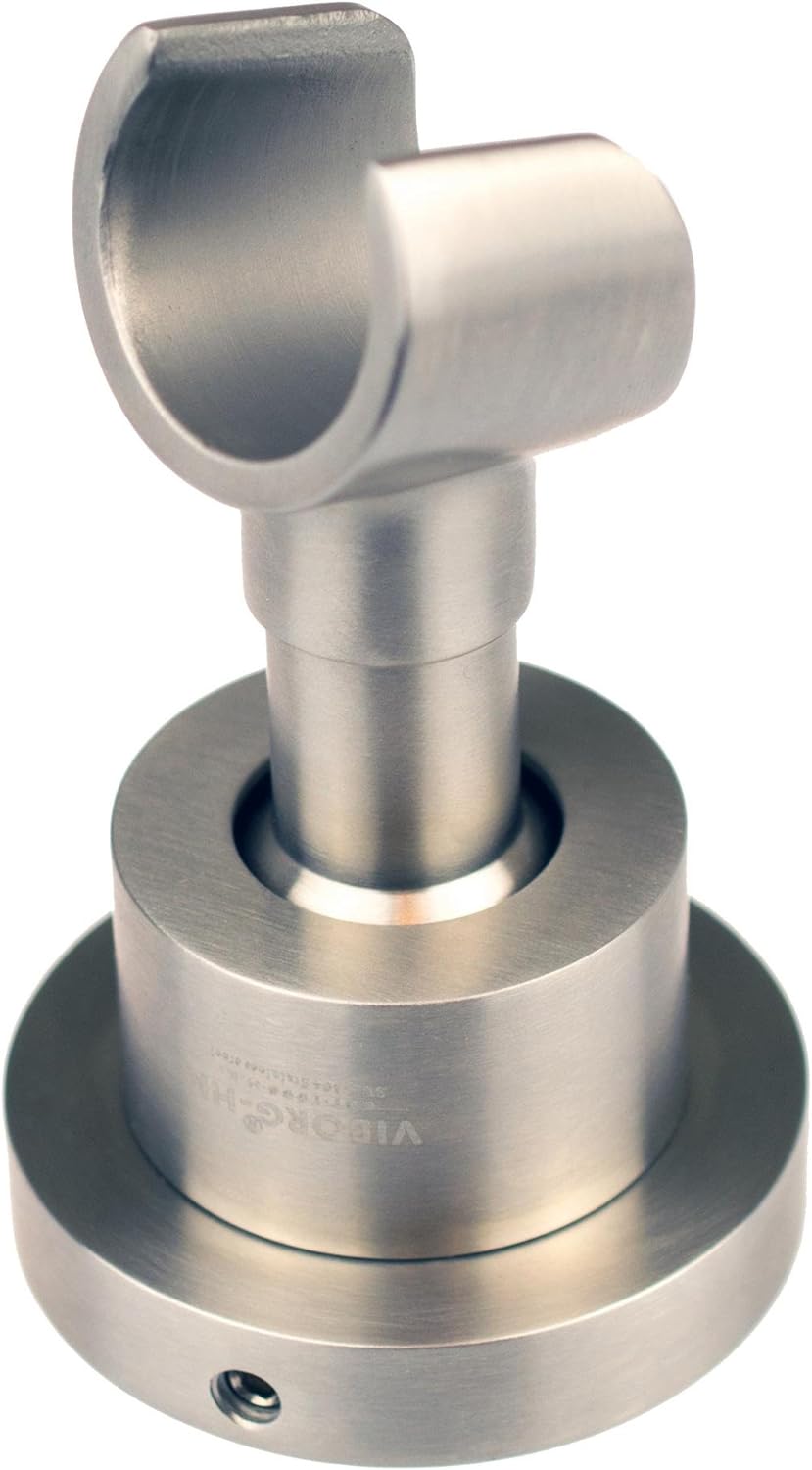 Massiver Edelstahl Brausehalter mit Kugelgelenk universal Modell KF -