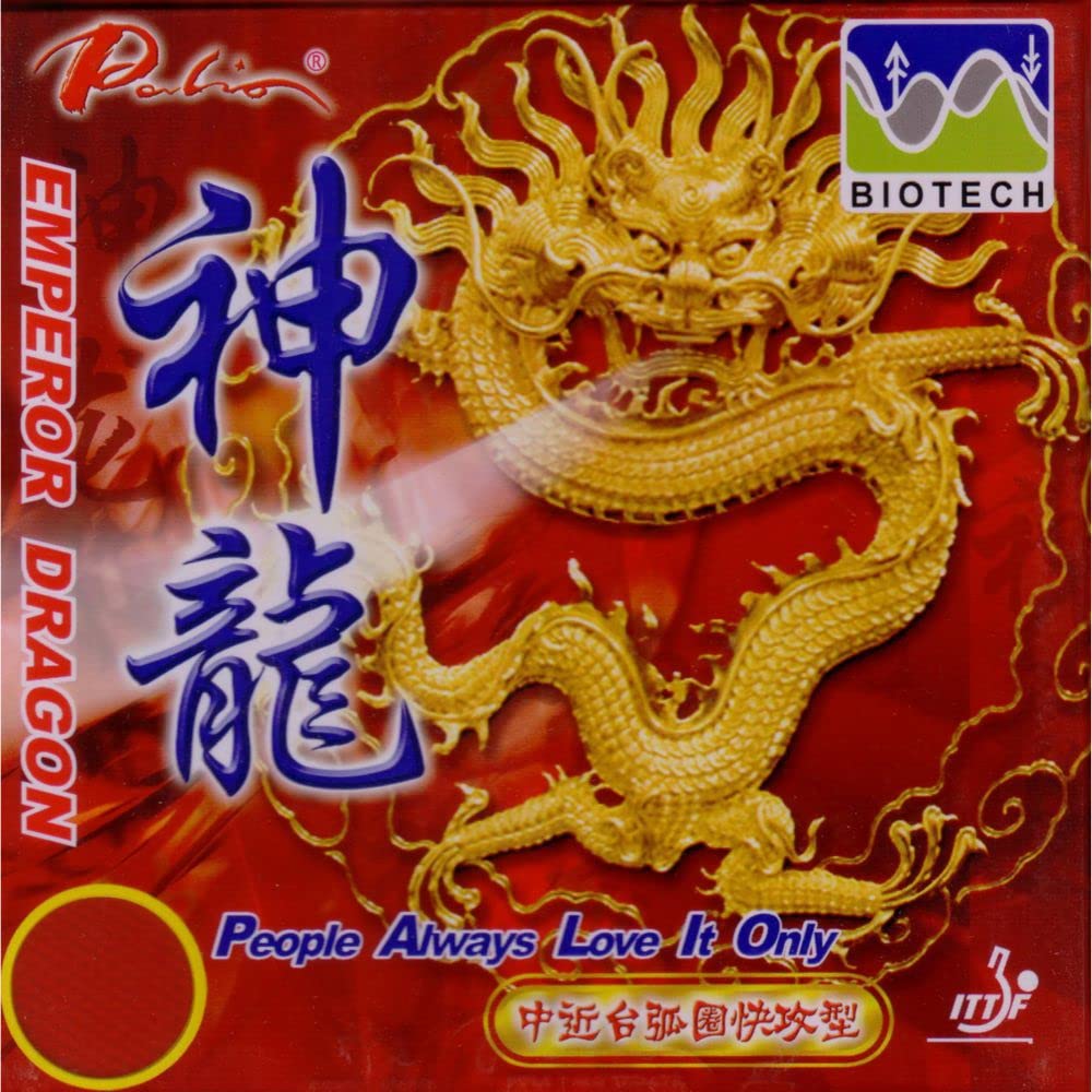 PALIO Emperor Dragon Biotech | China Tischtennis Belag | ITTF | TT-Spezial - Schütt Tischtennis rot