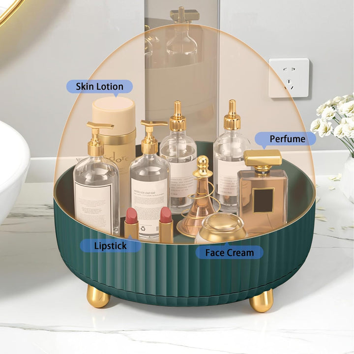 Rotating Makeup Organizer, 360 Rotating Organiser Spinner Tray, Rotating Lazy Susan Organizer is Per