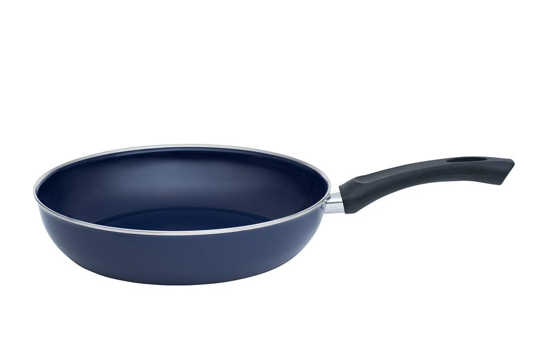 Riess, 0057-012, Oma´s Emaillepfanne Ø 28cm, Classic, KOBALTBLAU, Blau, Volumen (empf.): 2,5 Liter,