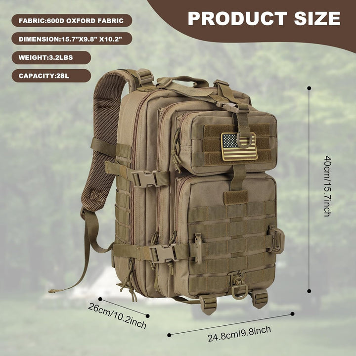 Militär Taktischer Rucksack US Cooper Rucksack Armee Assault Pack 3 Tage Bug Out Go Bag Trekking Wan
