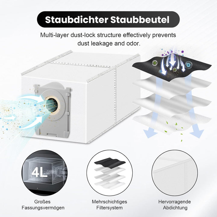31 Stück Zubehör für ECOVACS DEEBOT T50 PRO Omni Gen2 /T50 PRO Omni / T50 Omni Saugroboter, Ersatzte
