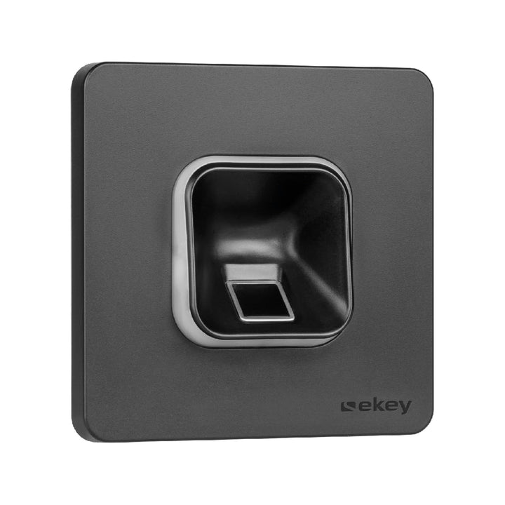 EKEY 203702 xLine Fingerprintset (Fingerprint Schwarz, Kunststoffrahmen Schwarz, Controller), Biomet