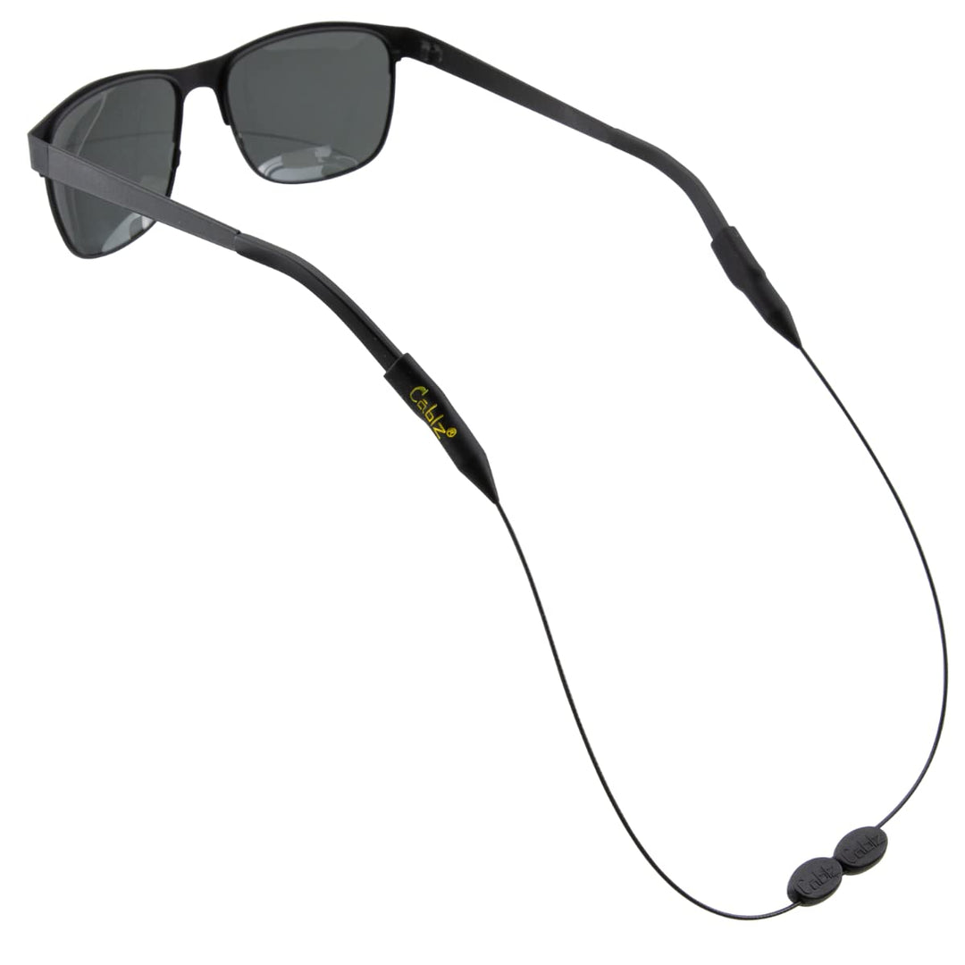 Cablz Zipz Eyewear Retainer 14-inch Schwarz, 14-inch Schwarz