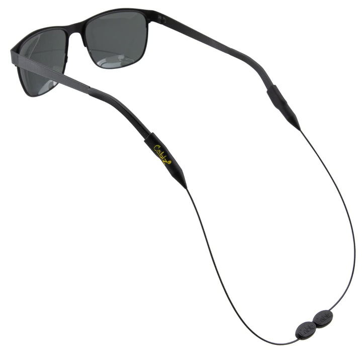 Cablz Zipz Eyewear Retainer 14-inch Schwarz, 14-inch Schwarz