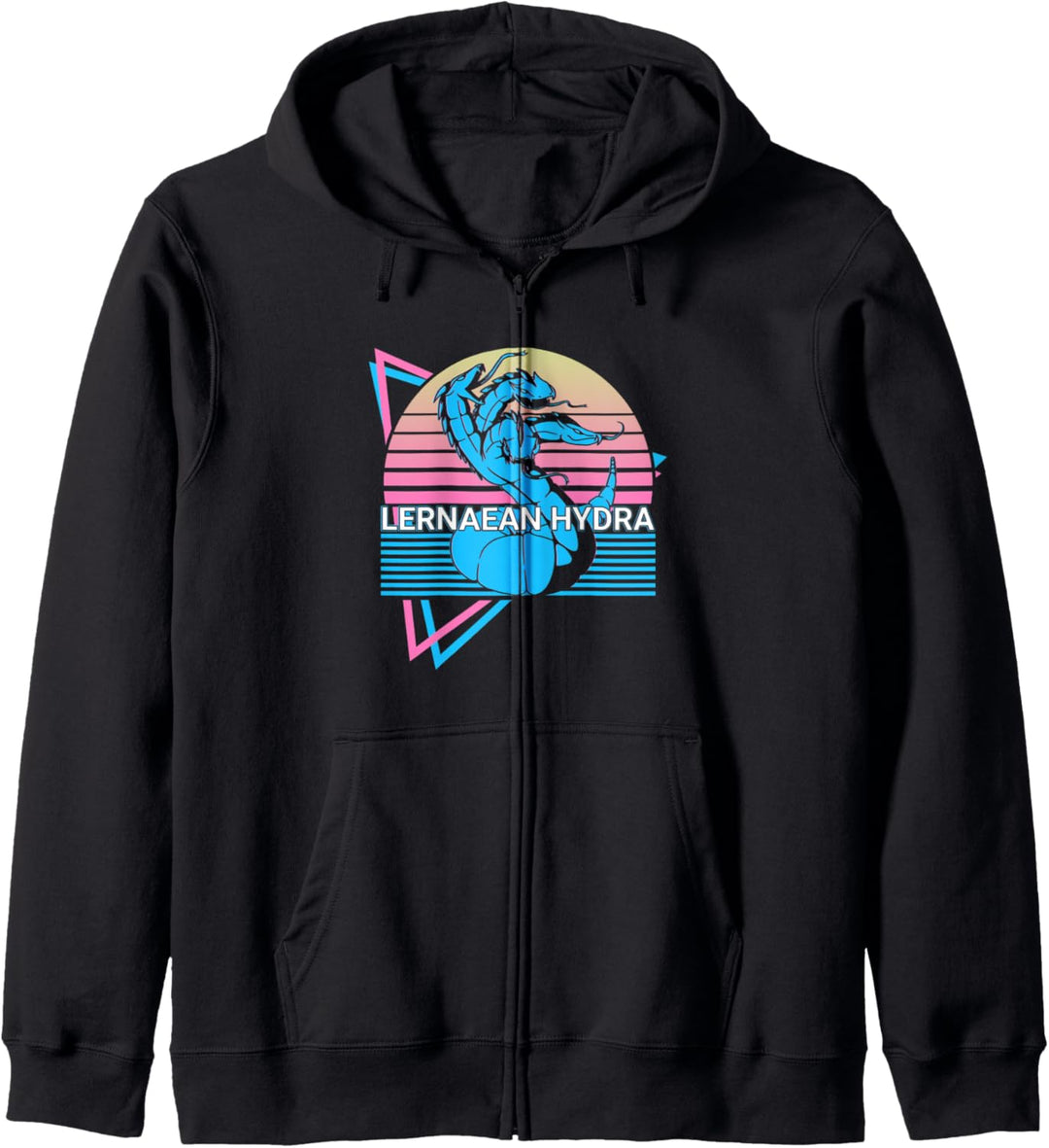 Lernaean Hydra Mythical Creature griechische Mythologie Retro Kapuzenjacke