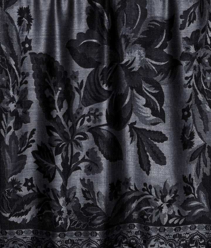 Lorenzo Cana Marken Pashmina Damenschal Naturfaser Floral Blumen Stola Schaltuch Tuch Stola 70 cm x
