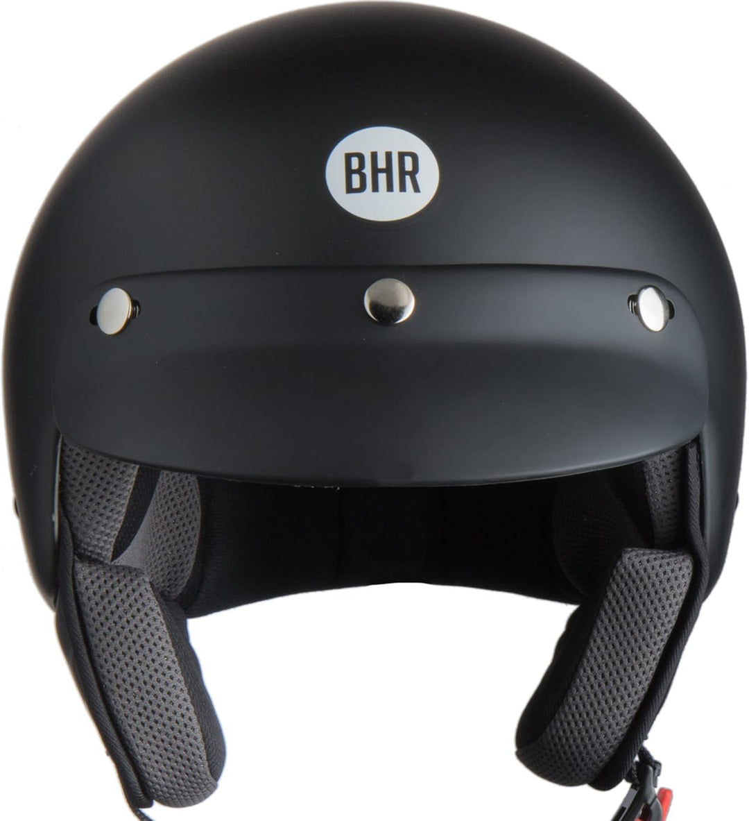 BHR Demi-Jet Helm 803 Simply, Praktischer Rollerhelm mit ECE-Zulassung, Motorrad-Jet-Helm mit abnehm