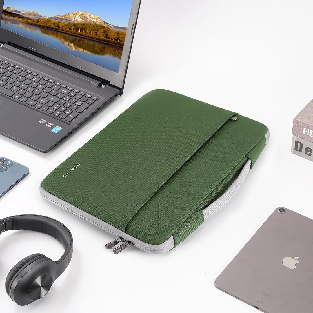 DOMISO 17 Zoll Wasserdicht Laptophülle Laptop Sleeve Case Notebook Hülle Tasche Schutzhülle für 17,3