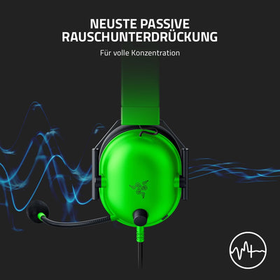 Razer BlackShark V2 X - Premium Esports Gaming Headset (Kabelgebundene Kopfhörer mit 50mm-Treiber, R