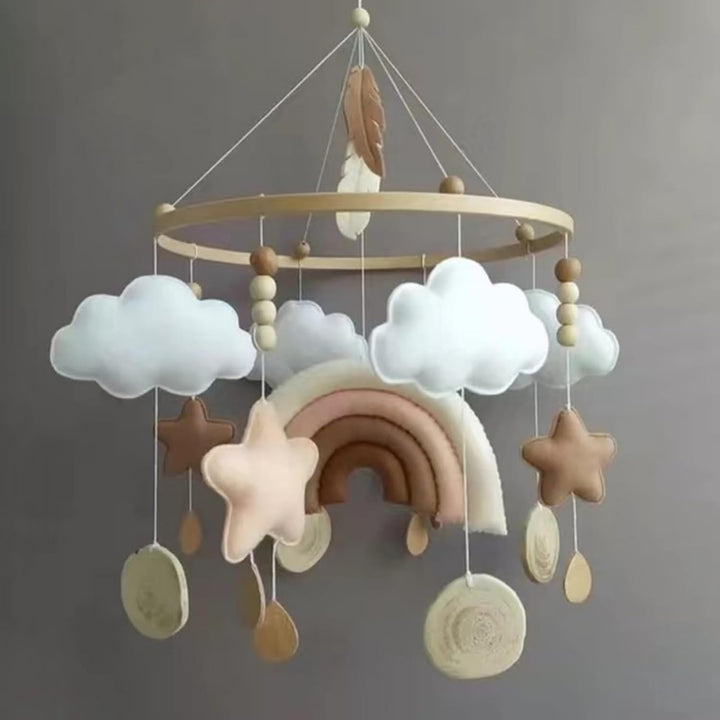 Mobile Filz Mobile Babybett BäR Baby Mobiles Baby Schlummernder BäR Filz Bettglocke Windspiele FüR K