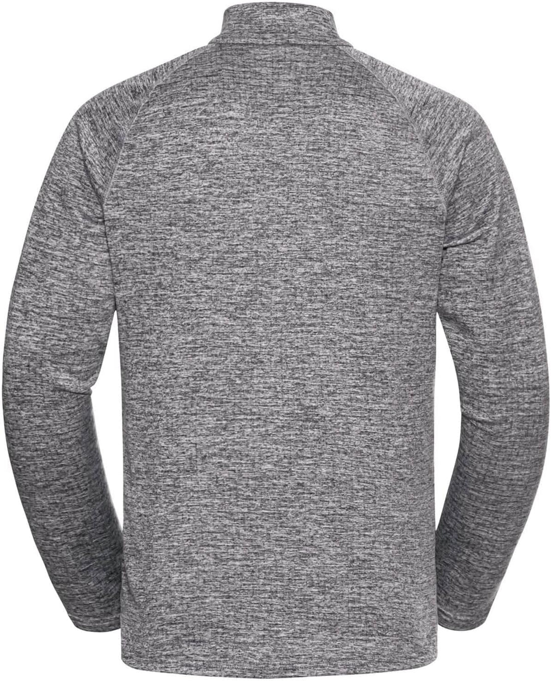 Odlo Herren FLI Half Zip Longsleeve 3XL Grey Melange, 3XL Grey Melange