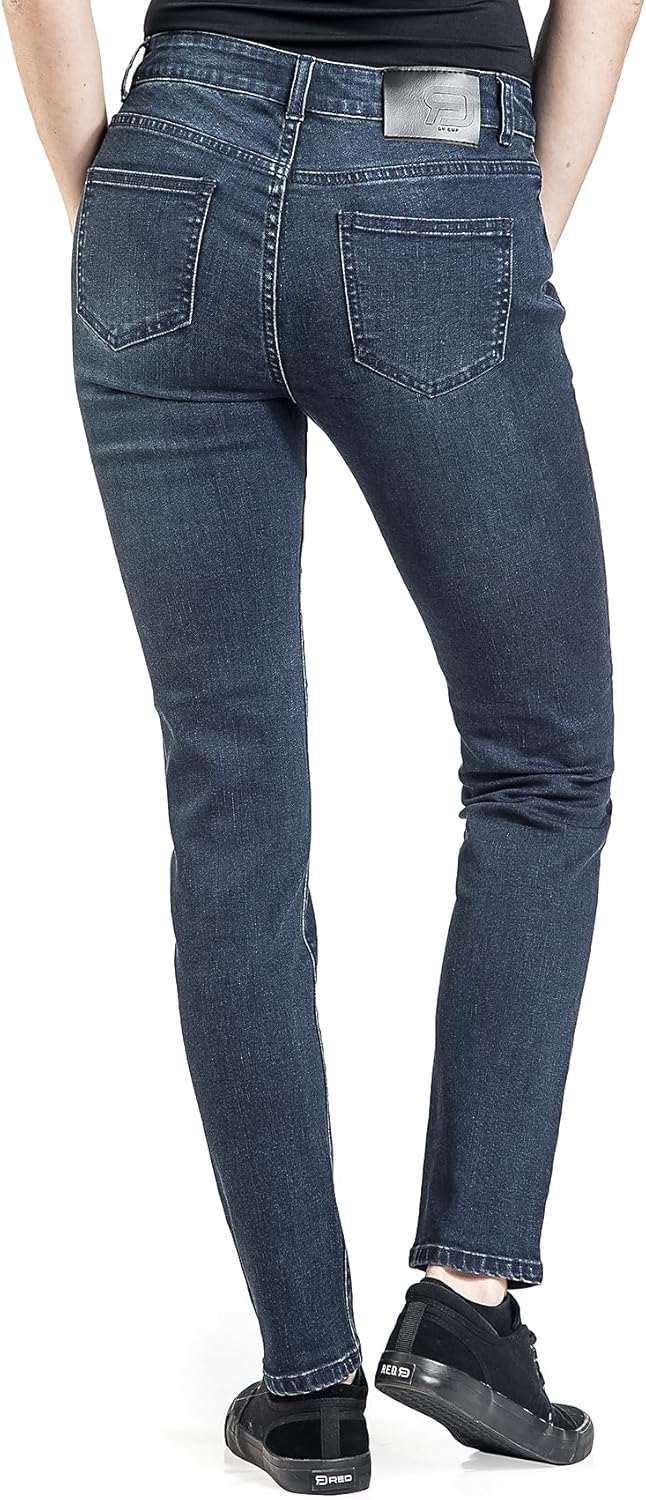 RED by EMP Damen Blaue Jeans mit Waschung W29L30