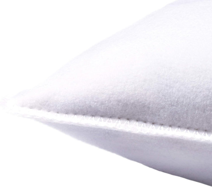 Soft-Fleece-Kissenbezug – Polarfleece mit Häkelstich – weiche, hochwertige Sofa-Kissenhülle – 30x50