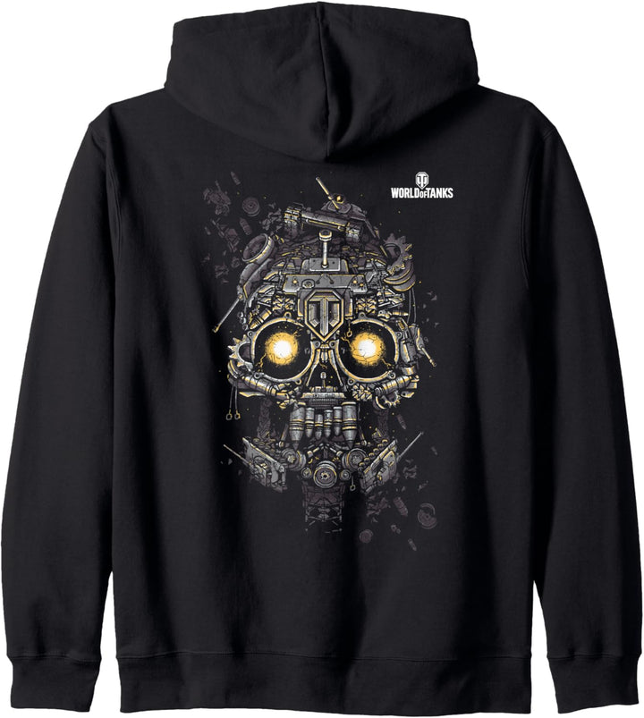 World of Tanks Halloween Panzerschädel Kapuzenjacke