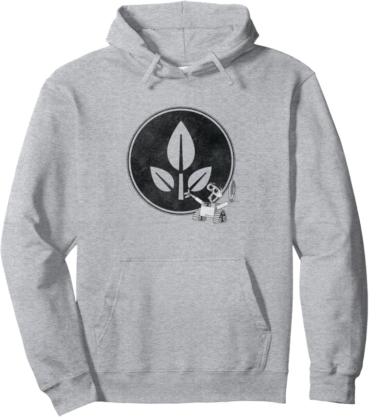 Disney Pixar Wall-E Dance Leaf Logo Pullover Hoodie