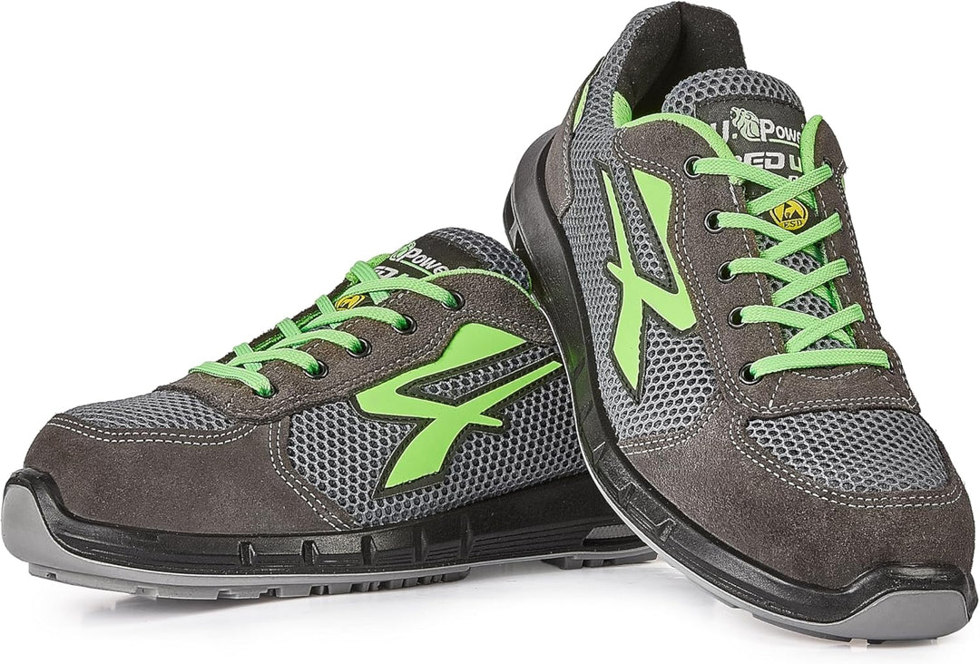 U-POWER - Gemini ESD Plus S1P SRC - Scarpe - Bassa 35 EU Schwarz, 35 EU Schwarz