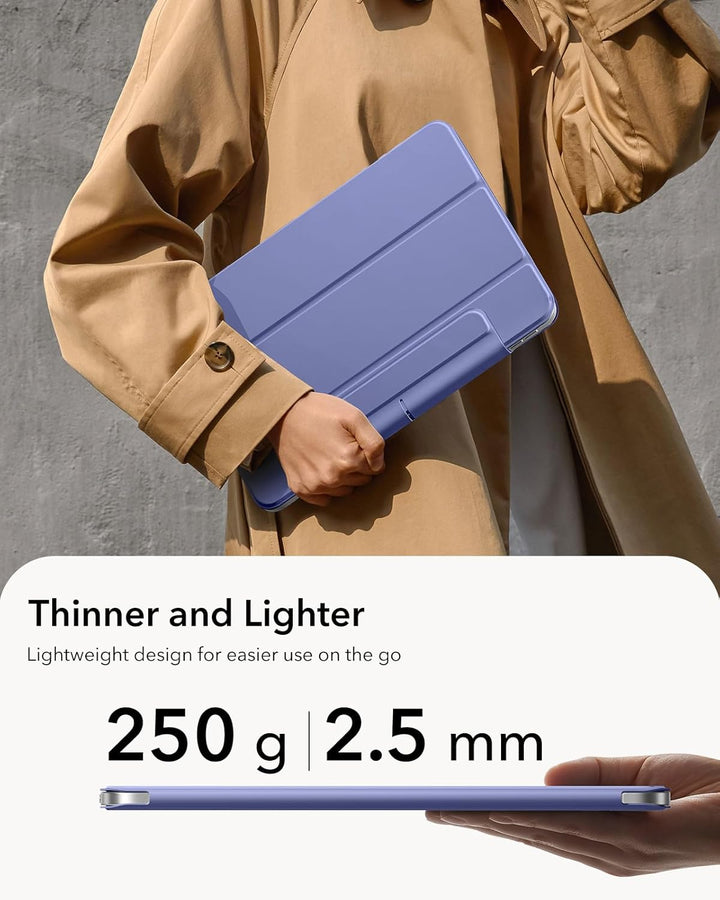 ESR für iPad Air 11 Zoll 2026 Hülle M4/M3/M2, iPad Air 5/4 Hülle (2025/2024/2022/2020) Starke Magnet