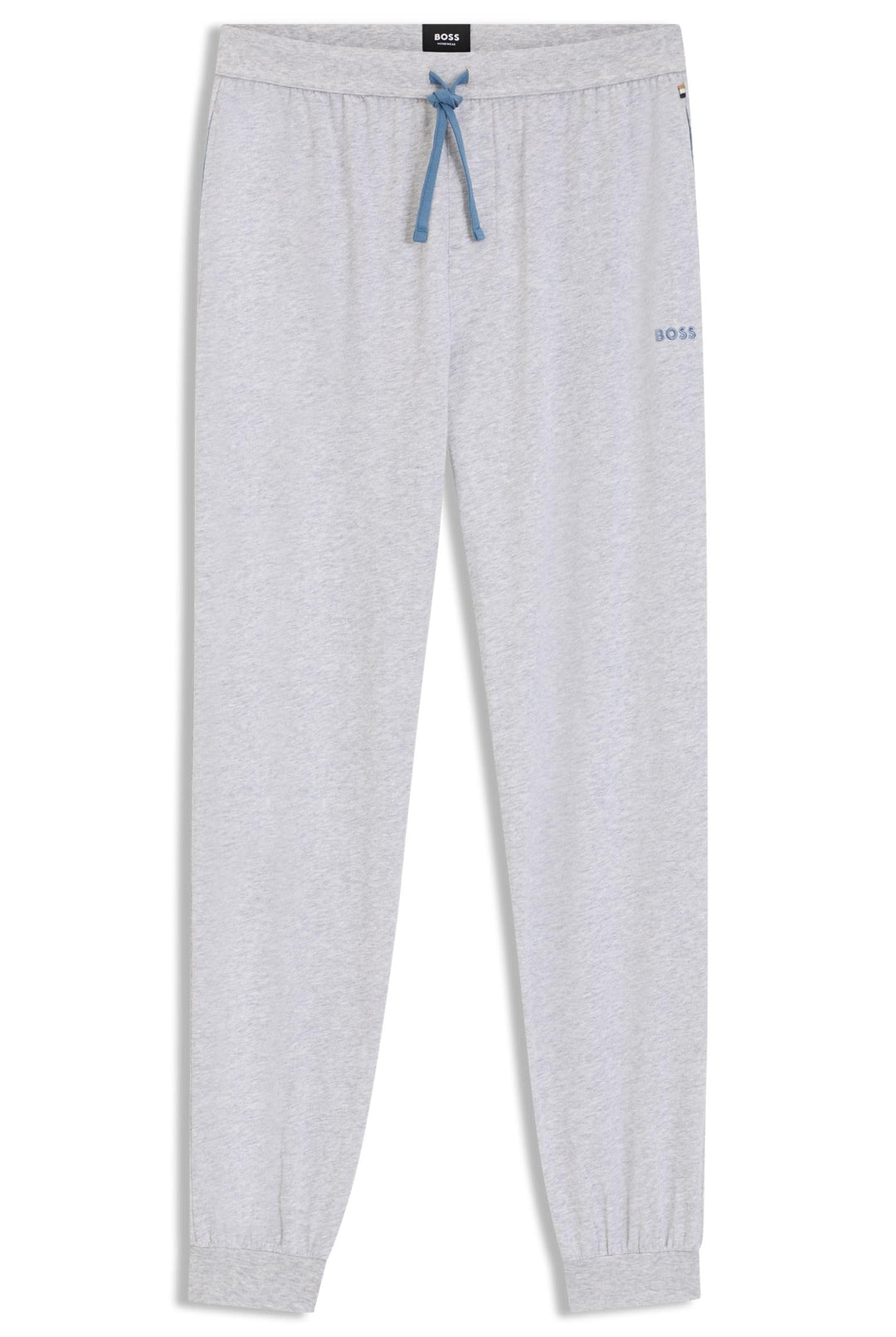 BOSS Herren Sestart Jogginghose aus Baumwoll-Terry mit Logo-Aufnäher S Light/Pastel Grey 053, S Ligh
