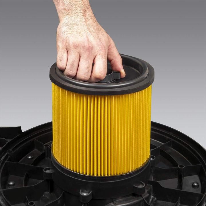 Vacmaster Standard Cartridge Filter & Retainer Für die Verwendung mit Nass-/Trockensaugern von 2,7 b
