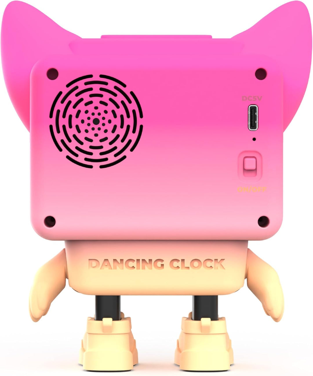 Mob Wecker und Lautsprecher, Bluetooth, für Kinder, Tanz in Musik, LCD-Display, emotional & beruhige