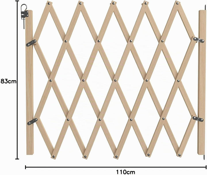 Nordlinger Pro 742000 Ausdehnbare Schliessung für Heimtiere Stop‘Fix, aus Holz, ausziehbar