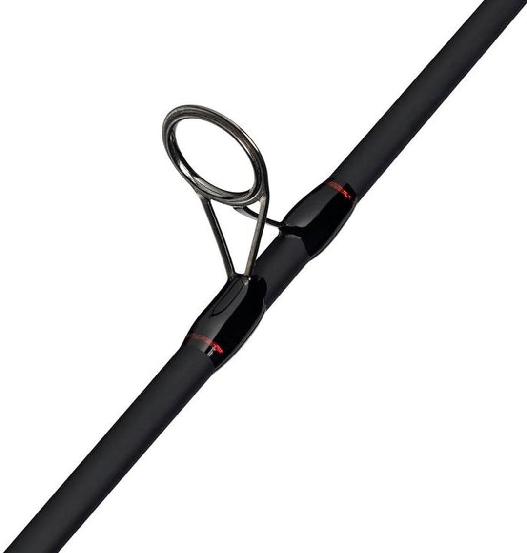Abu Garcia Fast Attack Spinning Combo, Rod and Reel for Predator Fishing, 24T Carbon Blanks, 3+1 Bal
