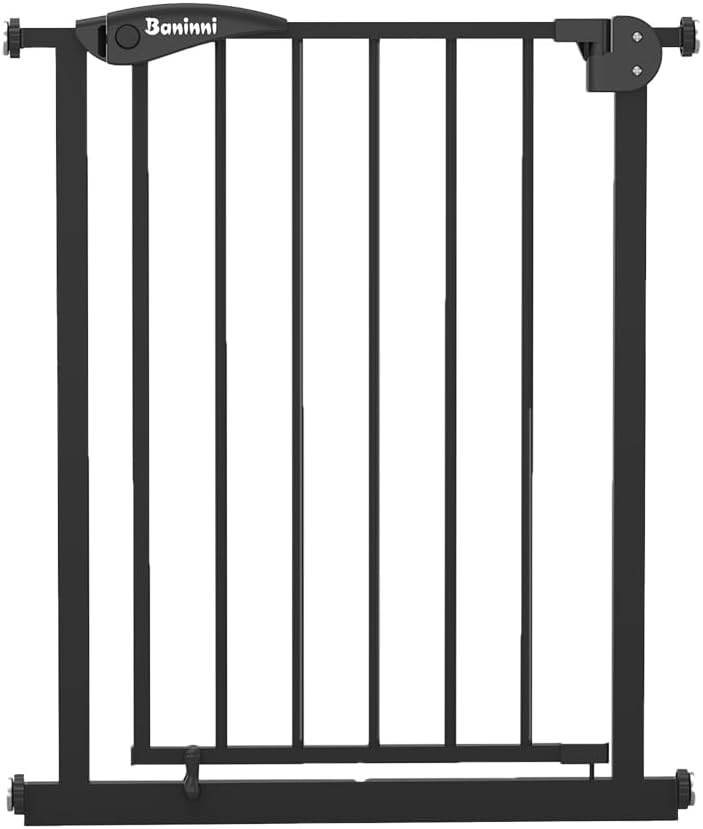 Baninni Fina Sicherheitsgitter, 67 cm bis 75 cm, Schwarz