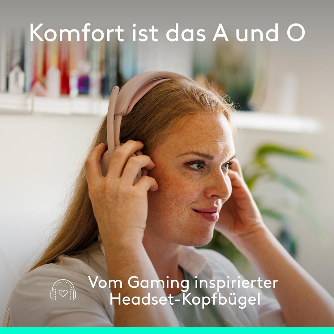Logitech Zone Wired 2 – Headset mit Geräuschunterdrückung und Adaptive Hybrid-ANC, USB-C mit USB-A-A