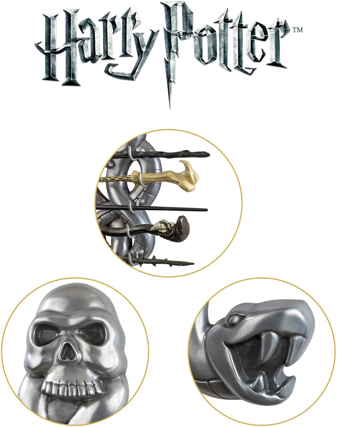 The Noble Collection Die Edle Kollektion Dark Wizard Zauberstab Set