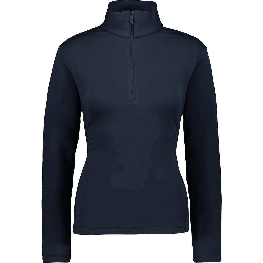 CMP Damen Fleece und Funktionsshirt Fleeceshirt 40 Schwarz Blau, 40 Schwarz Blau