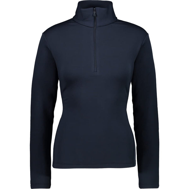 CMP Damen Fleece und Funktionsshirt Fleeceshirt 40 Schwarz Blau, 40 Schwarz Blau