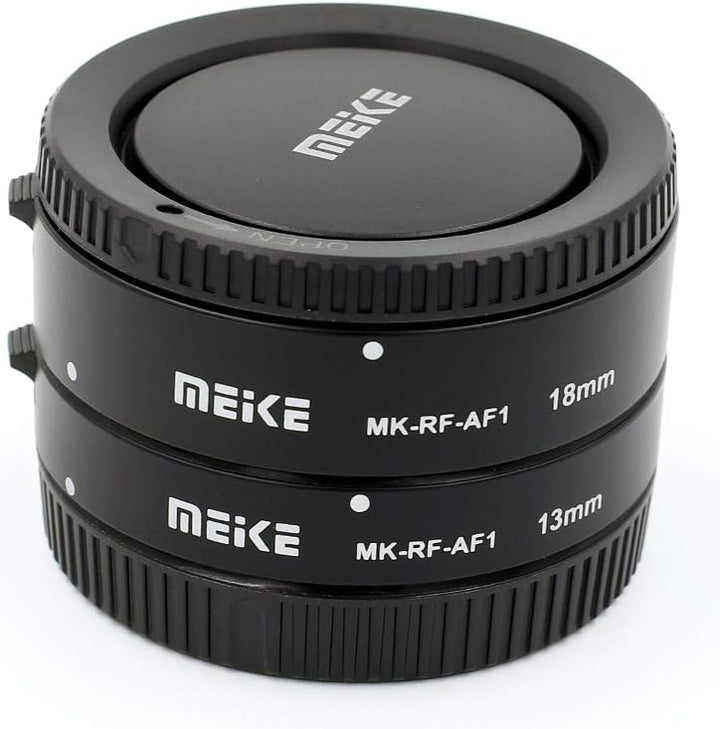 Automatik-Makro-Zwischenringe Meike MK-RF-AF1 für Canon EOS R Systemkameras, Set aus 2 Ringen (13mm