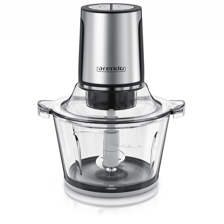 Arendo Power Zerkleinerer 400 Watt mit 1,5 L Glasbehälter, Elektrischer Multizerkleinerer, Leistungs