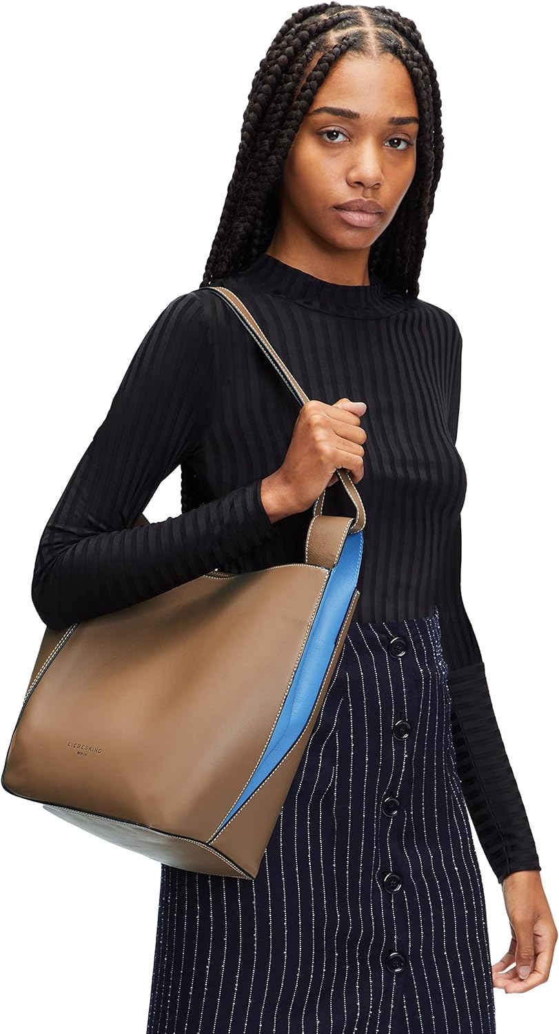 Liebeskind Damen Bowie Hobo M Praline, Praline