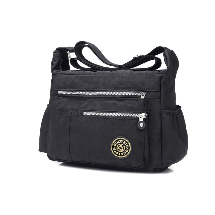 NICOLE & DORIS Damen Umhängetasche Lässige Schultertasche Frauen Handtasche Reissverschluss Tasche m