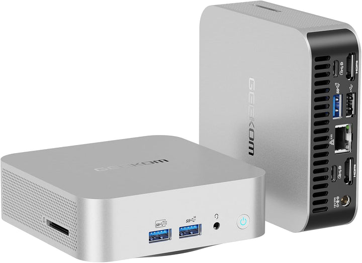 GEEKOM A8 Mini PC, AMD Ryzen 7 8845HS (8 Kerne 16 Threads, bis zu 5,1 GHz) Mini Gaming PC Windows 11
