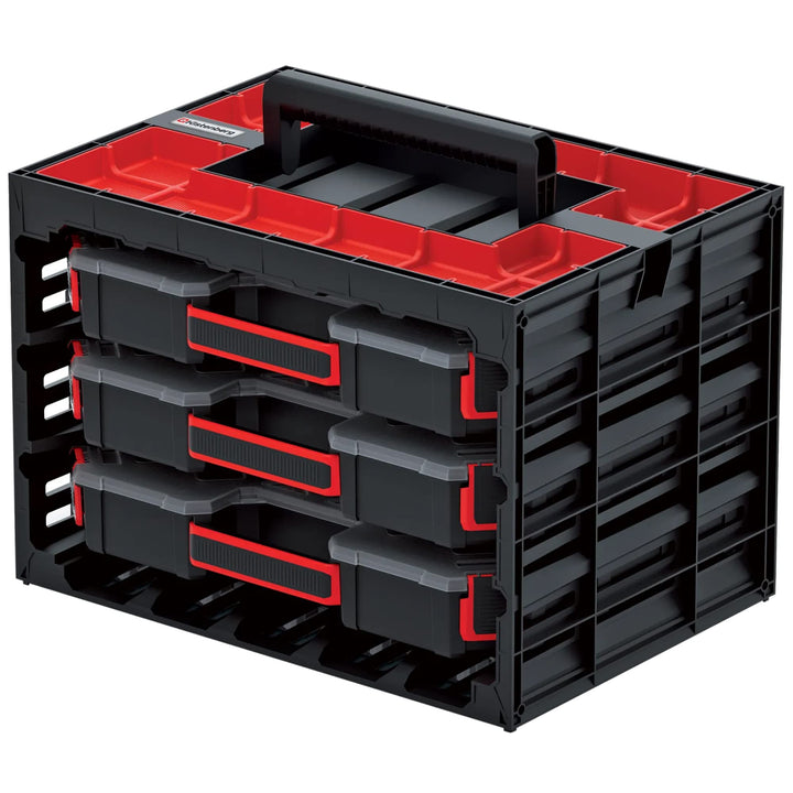 Kistenberg Sortimentskasten SET Werkzeugkoffer Sortierbox Kleinteilemagazin (inklusive 3x Sortiments