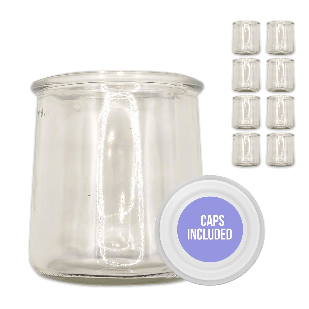 XILMARK Joghurtgläser mit Deckel 200 ml, Joghurtglas, Dessert-Glas mit Deckel, Joghurtglas mit Decke