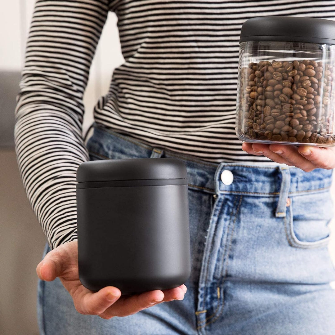 Fellow Vakuumbehälter zur Aufbewahrung von Kaffee und Lebensmitteln, integrierte Vakuumpumpe, hermet