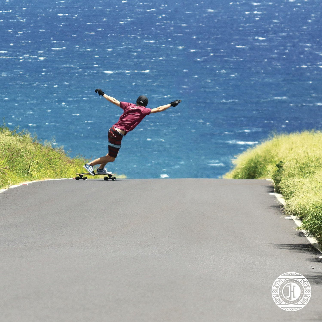 JUCKER HAWAII Longboard Rollen Allround Cruiser Wheels - Mit oder ohne Kugellager KAKU inkl. Kugella