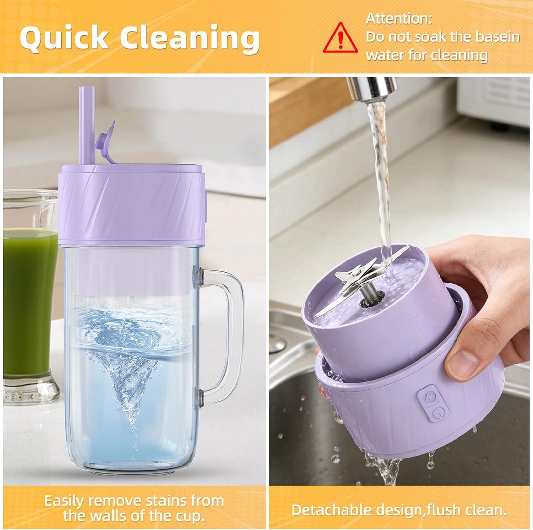 Mixer Smoothie Maker, Smoothie Mixer Klein, Mini Tragbarer Blender, Tragbarer Mixers USB, Smoothie-M