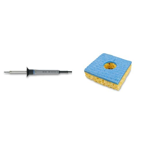 ERSA Lötkolben 0340KD 40W 230V & ersa Reinigungsschwamm für Lötspitzen + Reinigungsschwamm für Lötsp