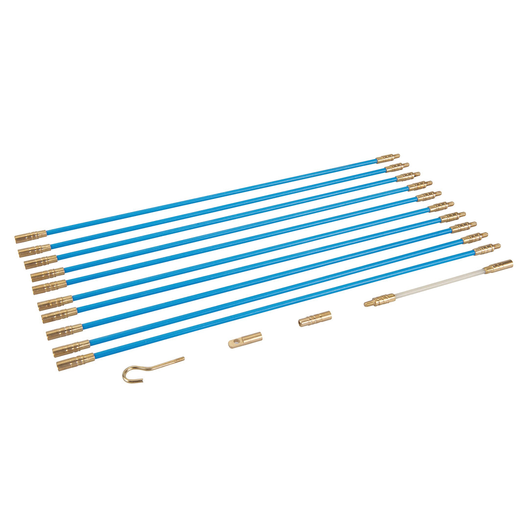 Silverline 633570 Kabelverlegewerkzeug, 13-tlg. Satz 10 x 330 mm