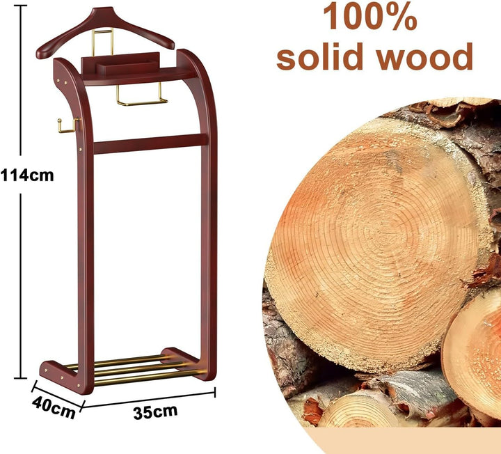 Stummer Diener aus Massiv Holz Stummer Diener in Holz Herrendiener Stummer Diener Herrendiener Stumm