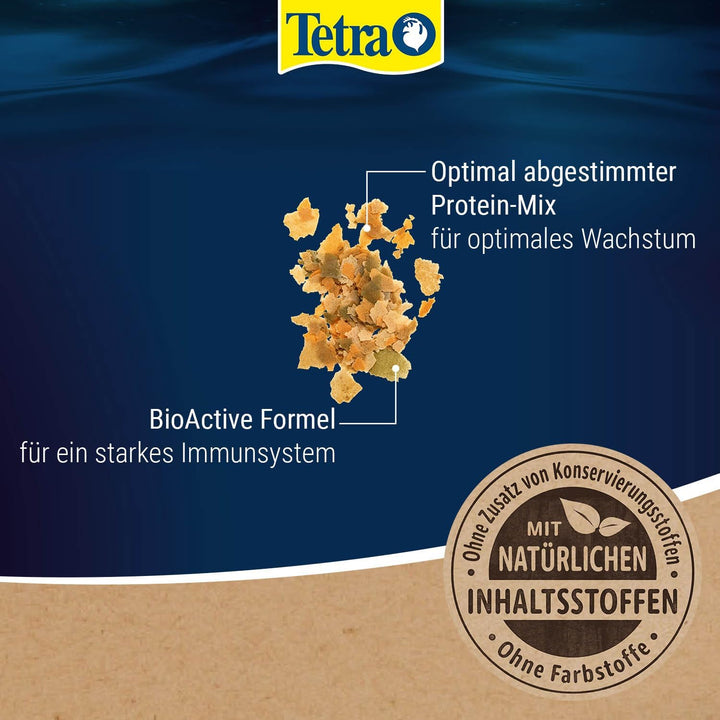 TetraMin XL Flakes - Fischfutter in Flockenform für grössere Zierfische, ausgewogene Mischung für ge