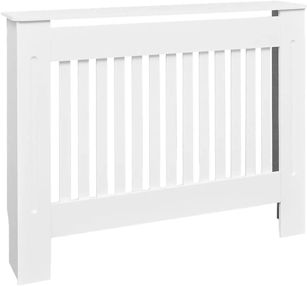 Wohnzimmer Heizkörper Verkleidung Abdeckung 112x19x81.5 cm MDF Heizkörperverkleidung Dekorative Lame