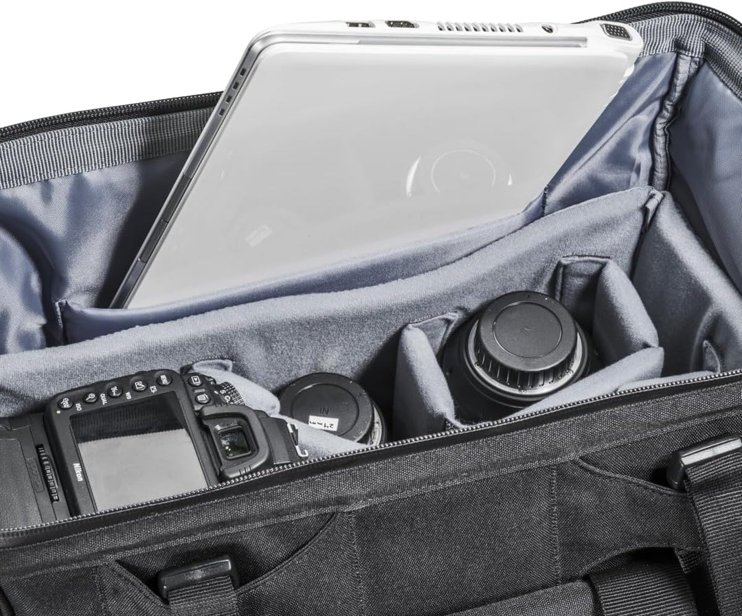Mantona Kameratasche Doctor Bag (mit diversen Zusatztaschen innen und aussen, mit entnehmbarer Kamer