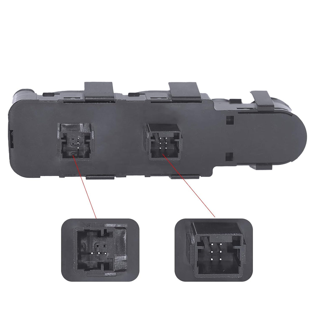 KAOLALI 6554.HA Fensterheber Schalter elektrisch für Tür vorne links kompatibel für Citroen C4, Für